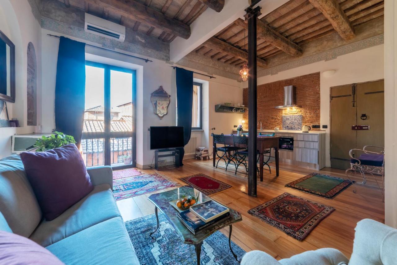 Trastevere Elegant Apartment Rome Bagian luar foto