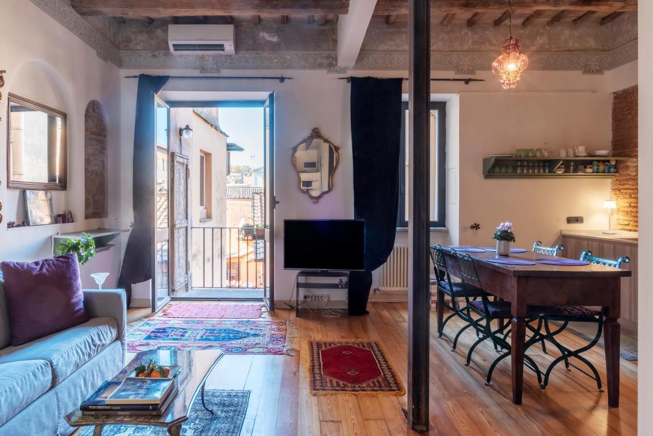 Trastevere Elegant Apartment Rome Bagian luar foto