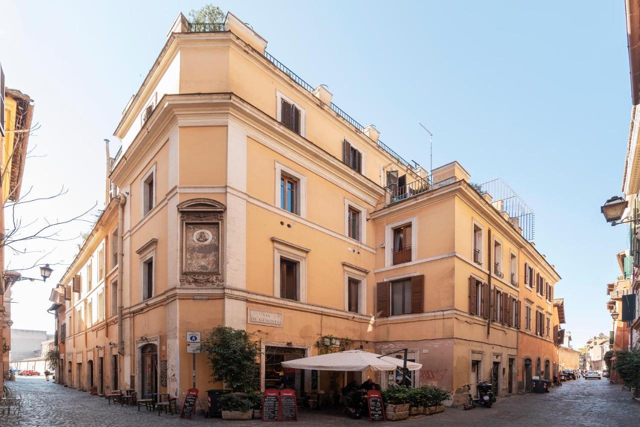 Trastevere Elegant Apartment Rome Bagian luar foto