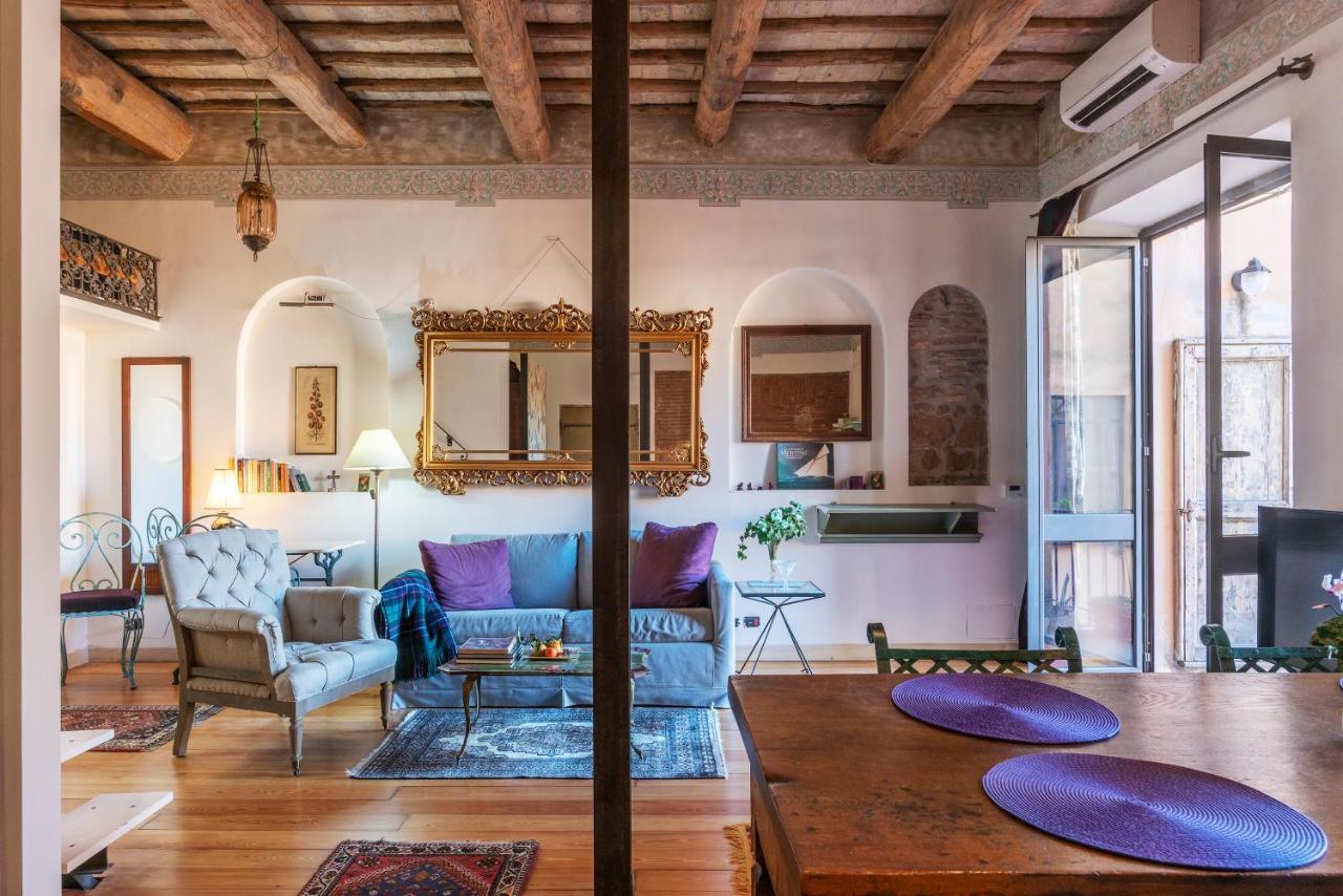 Trastevere Elegant Apartment Rome Bagian luar foto
